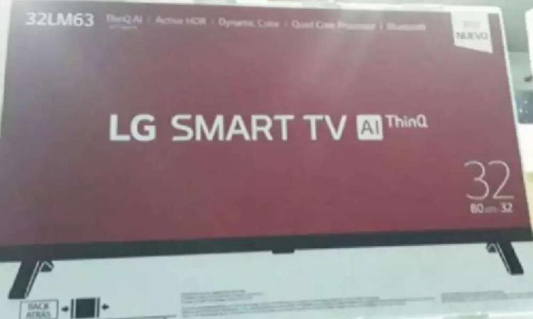 Tv 32 lg smart en caja para estrenar
