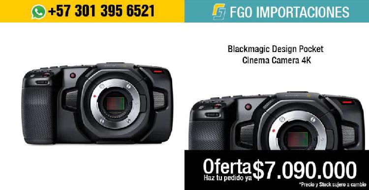 Blackmagic Design Pocket Cinema Camera 4K OFERTA $7.090.000