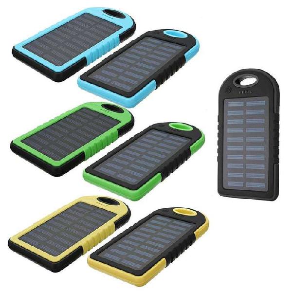 Cargador Para Celular Panel Solar Power Bank Bateria 5000