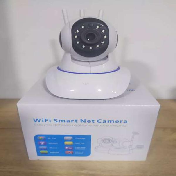 Cámara Wifi Smart Net Seguridad 3 Antenas