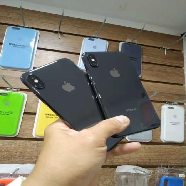 Hermosos iPhone X de 256 gb color negro