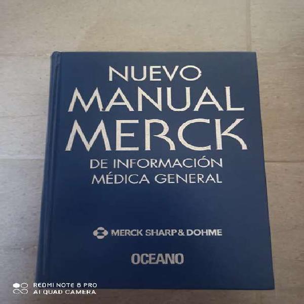 LIBRO NUEVO MANUAL MERCK DE INFORMACIÓN MEDICA GENERAl