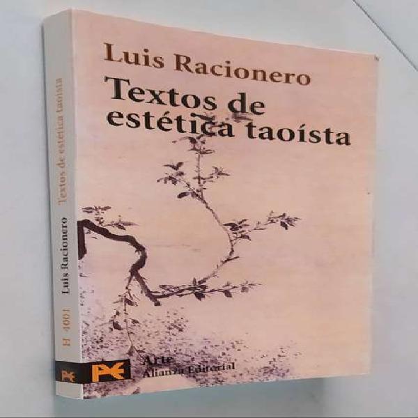 Libro Textos de estética Taoísta, Luis Racionero