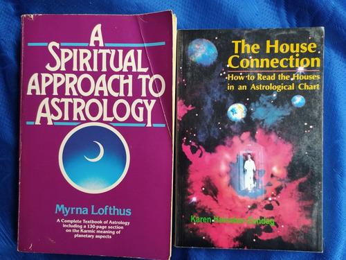 Lote Dos Libros Astrologia Myrna Lofthus - Karen Hamaker