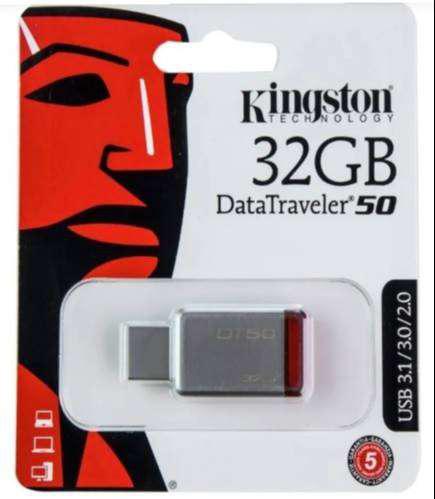 MEMORIA USB DE 32 GB MARCA KINGSTON 100% ORIGINAL