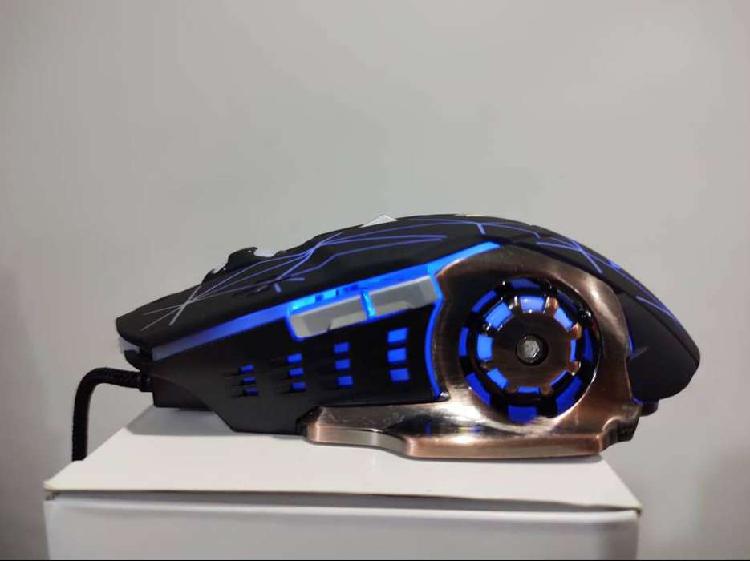 Mouse Gamer 6 Botenes Weibo S200 Luces Led Rgb-3200