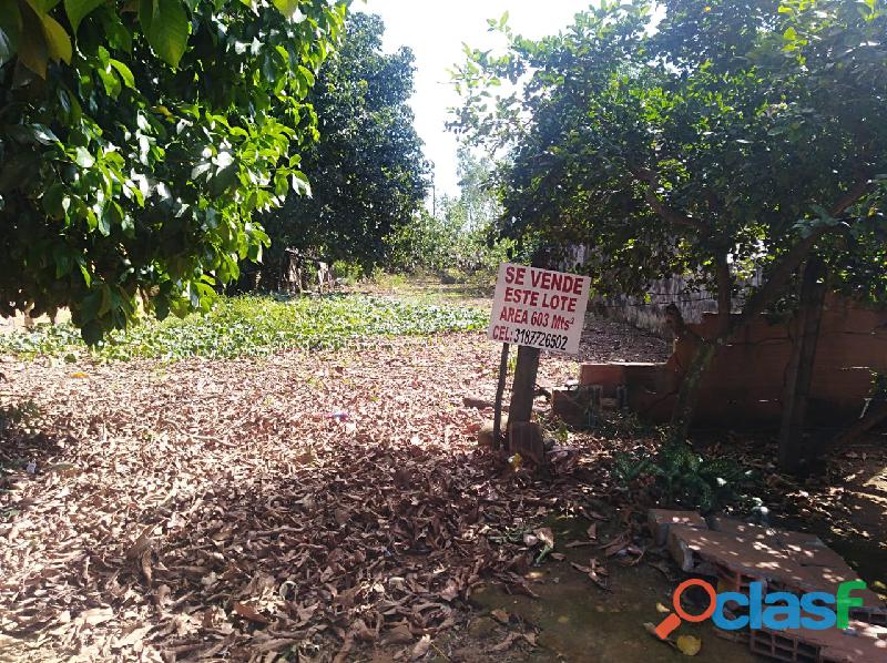 SE VENDE TERRENO DE 603 M2 EN VILLANUEVA CASANARE