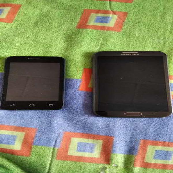 Se vende Samsung note 2 y Alcatel pixi