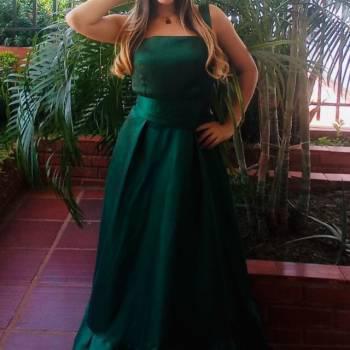 Vestido de Gala Verde Esmeralda