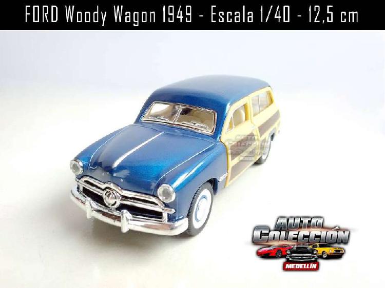 Auto de Colección - FORD Woody Wagon 1949 - Escala 1-40 -