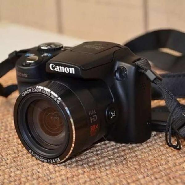 Camara Digital Semi Profesional Canon Sx510 Hs Zoom 30x Wifi