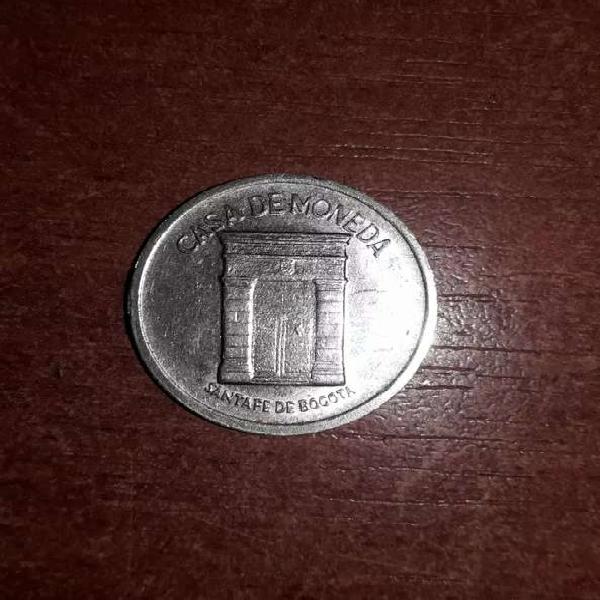 Moneda Tokens coleccion casa de moneda Bogota