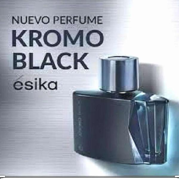 Perfume Kromo Black de Ésika eau de parfum 90ml