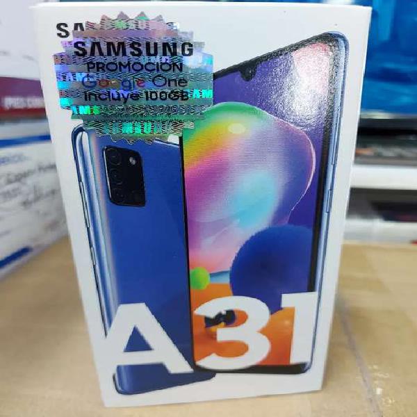 Samsung galaxy a31, 128 gigas