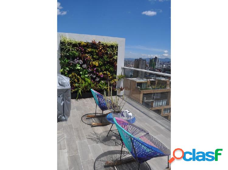 Apartamento en Chapinero Alto con terraza