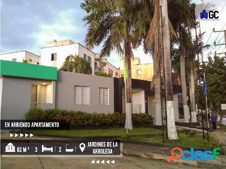 EN ARRIENDO APARTAMENTO | CONJUNTO JARDINES DE LA ARBOLEDA