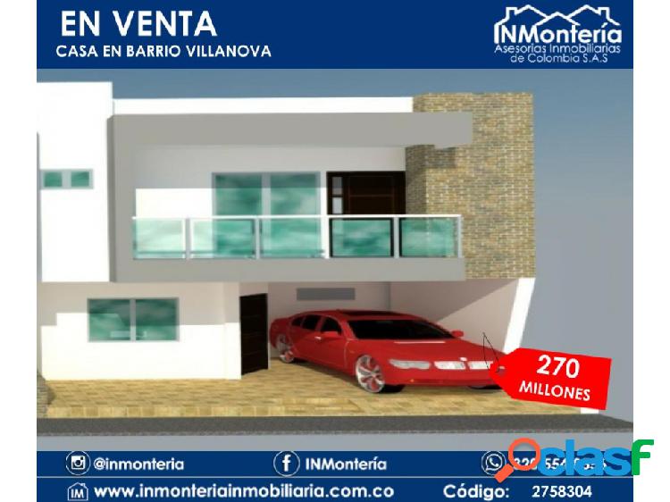 EN VENTA CASA EN BARRIO VILLANOVA