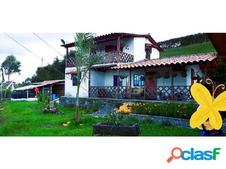 Hermosa Finca con casa prefabricada en chaparral san Vicente