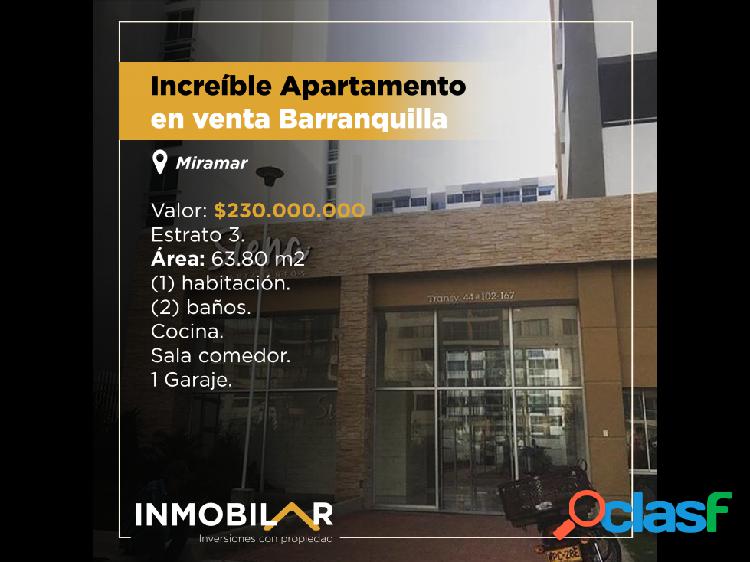 Increíble Apartamento en venta Barranquilla