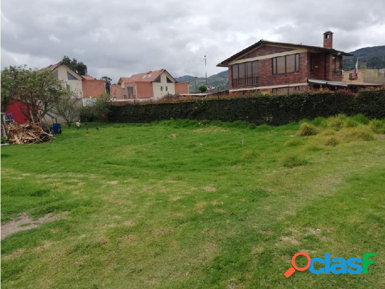 LOTE EN VENTA TOCANCIPA CUNDINAMARCA