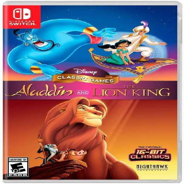 Disney Classic Games Aladdin y El Rey Leon Nuevo y Sellado