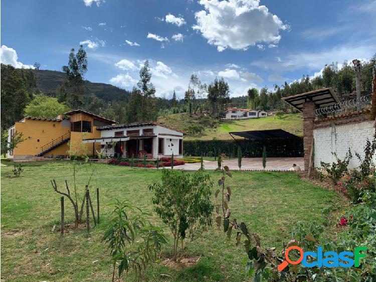 ESPECTACULAR CASA QUINTA EN TIBASOSA BOYACA PARA VENTA