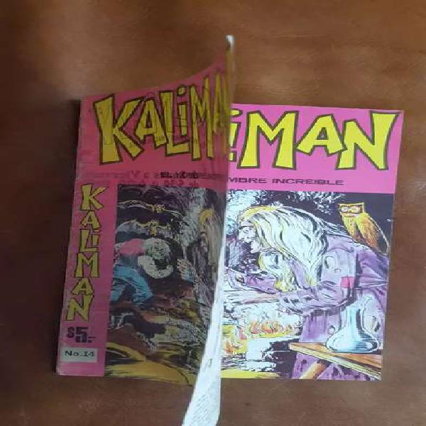 Rareza en cómics de Kaliman