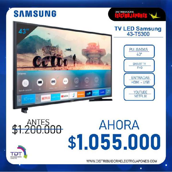TV SAMSUNG LED 43-T5300. 43" FHD