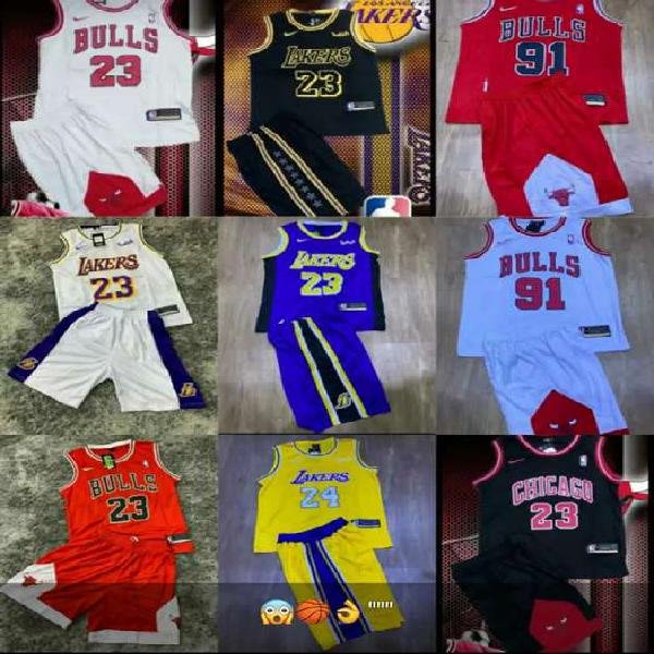 Jerseys nba conjuntos