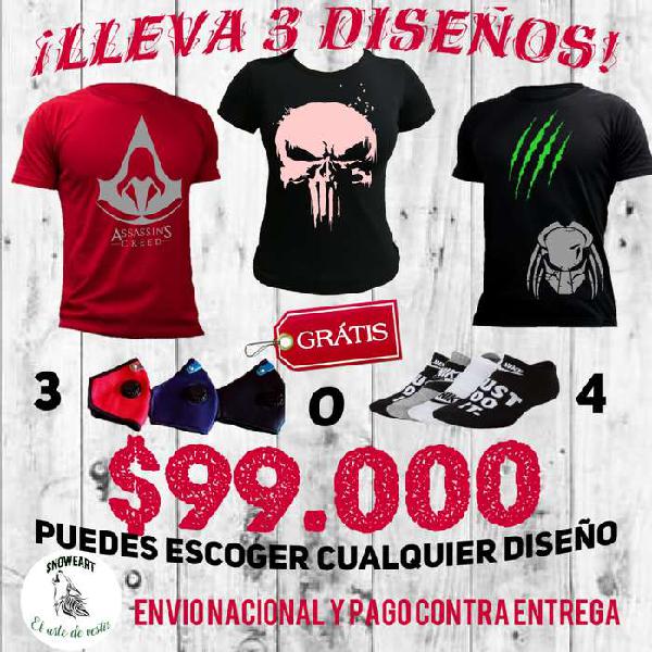 Promoción camisetas obsequio gratis