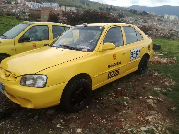 Taxi hiundai berna.matriculado en pasto