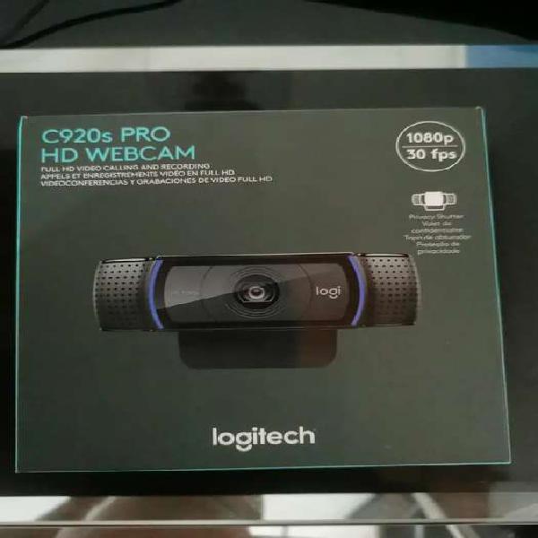 Vendo cámara Logitech c920s