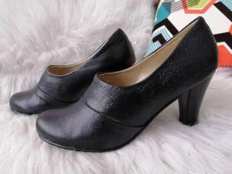 Zapatos Negros de cuero