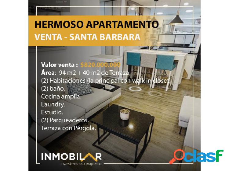 Apartamento en venta Santa Barbara - Bogotá