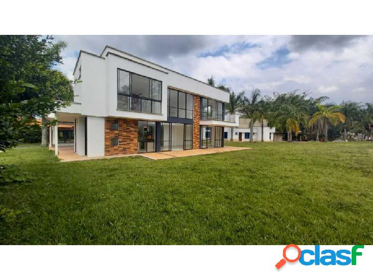 Casa campestre para la venta en condominio sector el caimo