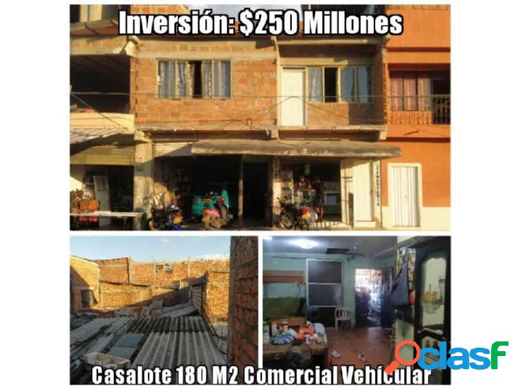 Casalote 180 M2 Comercial Vehícular B/ Omar Torrijos