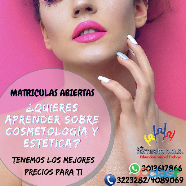 ¡Curso de cosmetología y estética en Medellín!