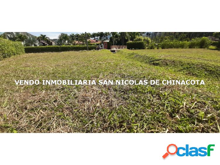 VENDO LOTE ECONOMICO EN CHINACOTA