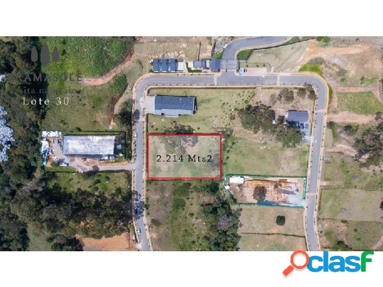 VENTA DE LOTE BRAMASOLE ALTO DE PALMAS