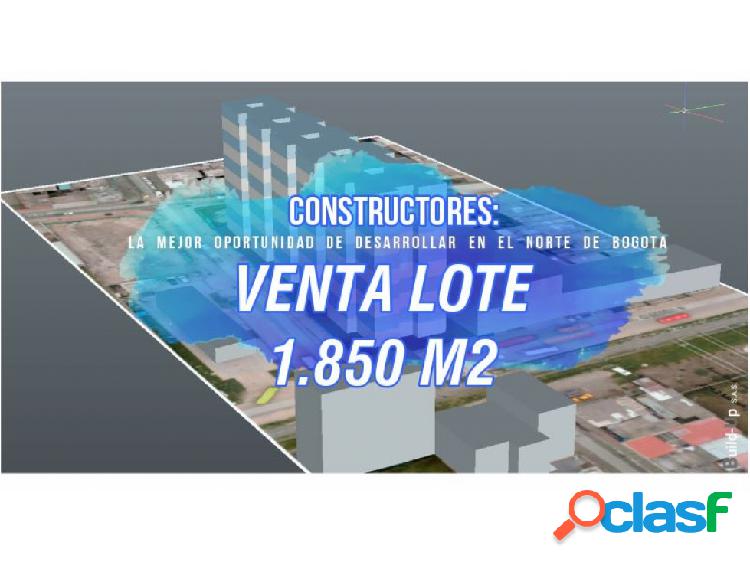 VENTA lote desarrollo Vivienda Calle 187 Av. Cra. 9