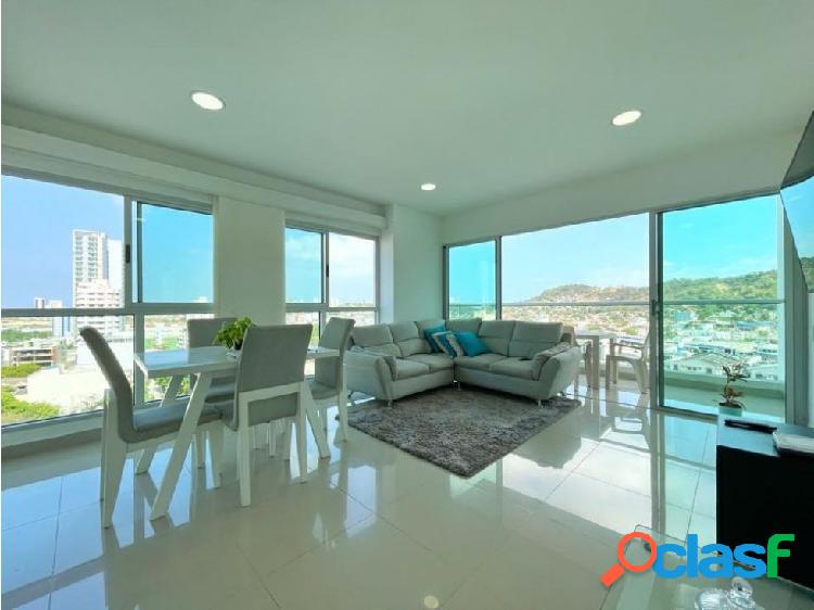 Venta de apartamento en el Pie de la popa dos alcobas vista