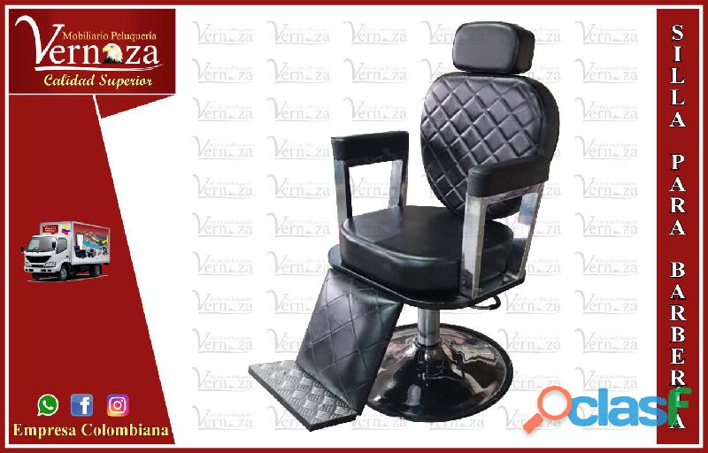 248 GLAMOROSA SILLA DE BARBERIA, POLTRONA PEDICURE,