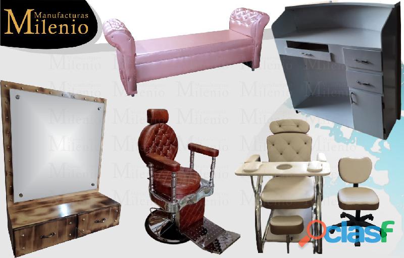 286 ESCOGIDOS MUEBLES PARA BARBERIA, MESA MANICURA,