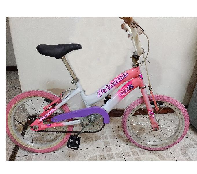 Bicicleta niña princesa bmx rin 16 aluminio