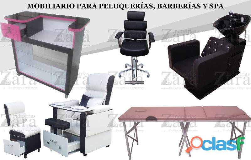 220 REALES MOBILIARIOS PARA SALAS DE BELLEZA, SILLA DE