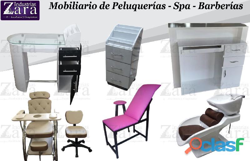 250 COMPROMETIDO MUEBLES PARA BARBERIA, SILLA DE CORTE, MESA