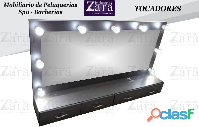 276 PERFECTO TOCADORES CAMERINO, SILLA DE MANICURE, CAMILLA