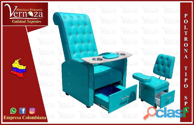 137. SUTILES POLTRONA TIPO SPA, RECEPCION, SILLA PARA