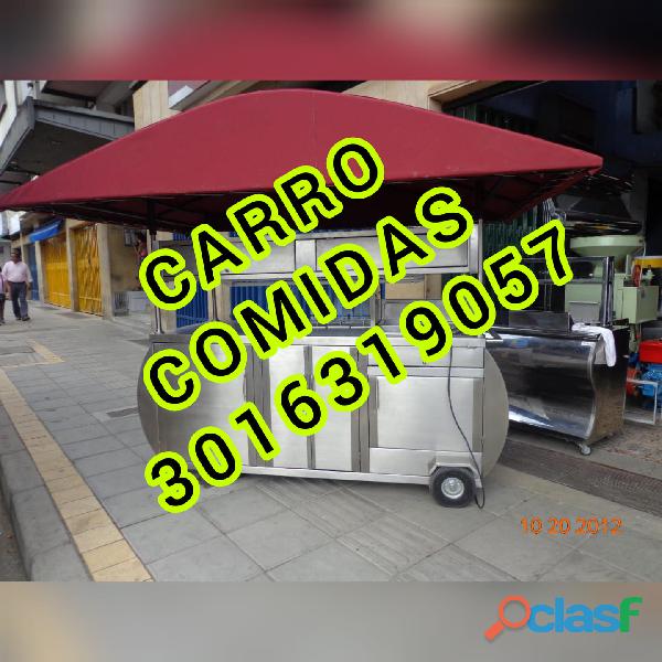 carro de comidas rápidas en Landazuri Santander Colombia