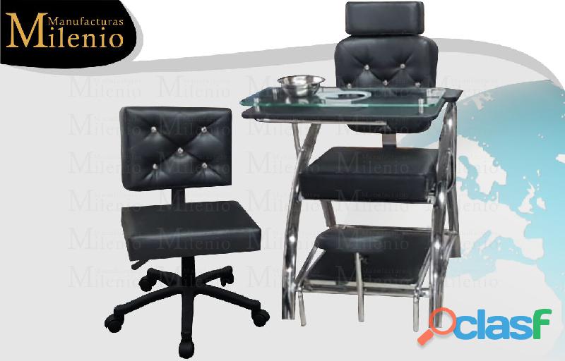 102 REFINADAS SILLA DE MANICURE, CAMILLA MASAJES, TOCADOR